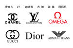 著名奢饰品 logo