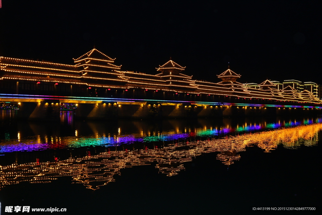 芷江夜景