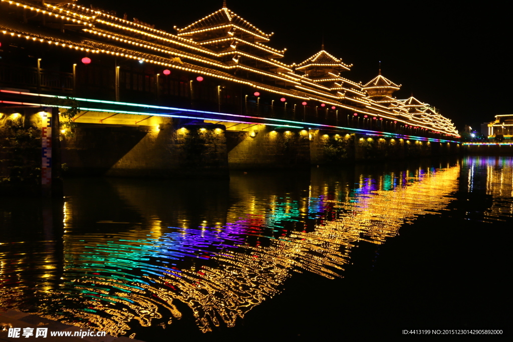 芷江夜景