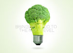 创意蔬菜灯泡