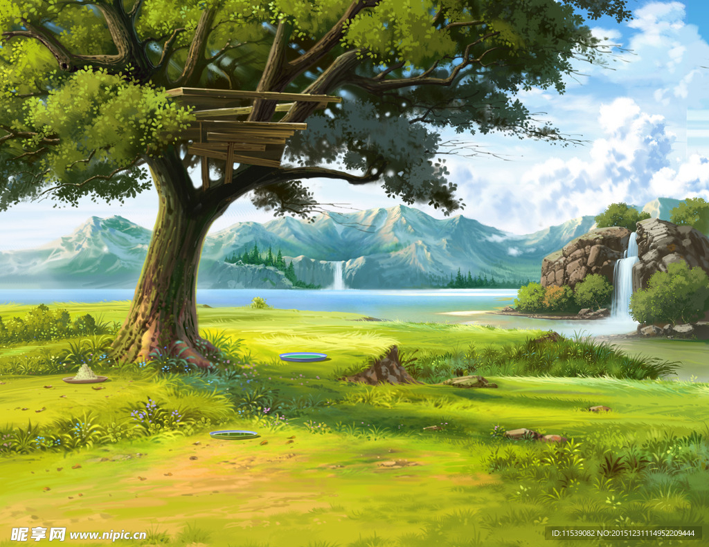 手绘场景