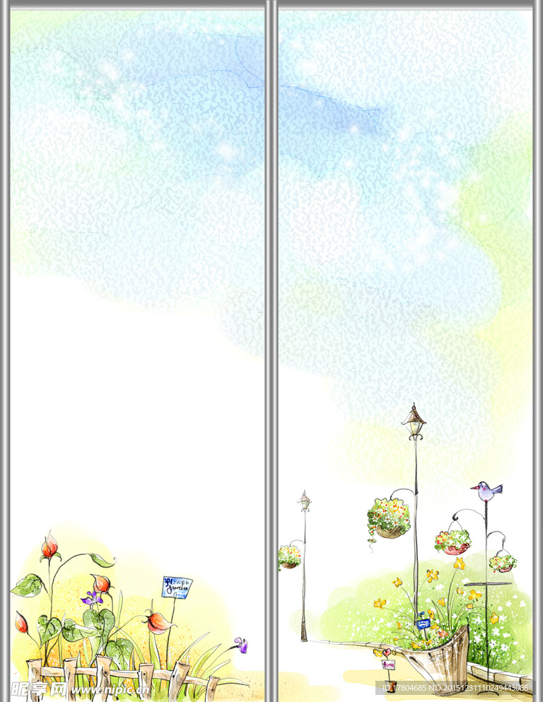 花纹移门