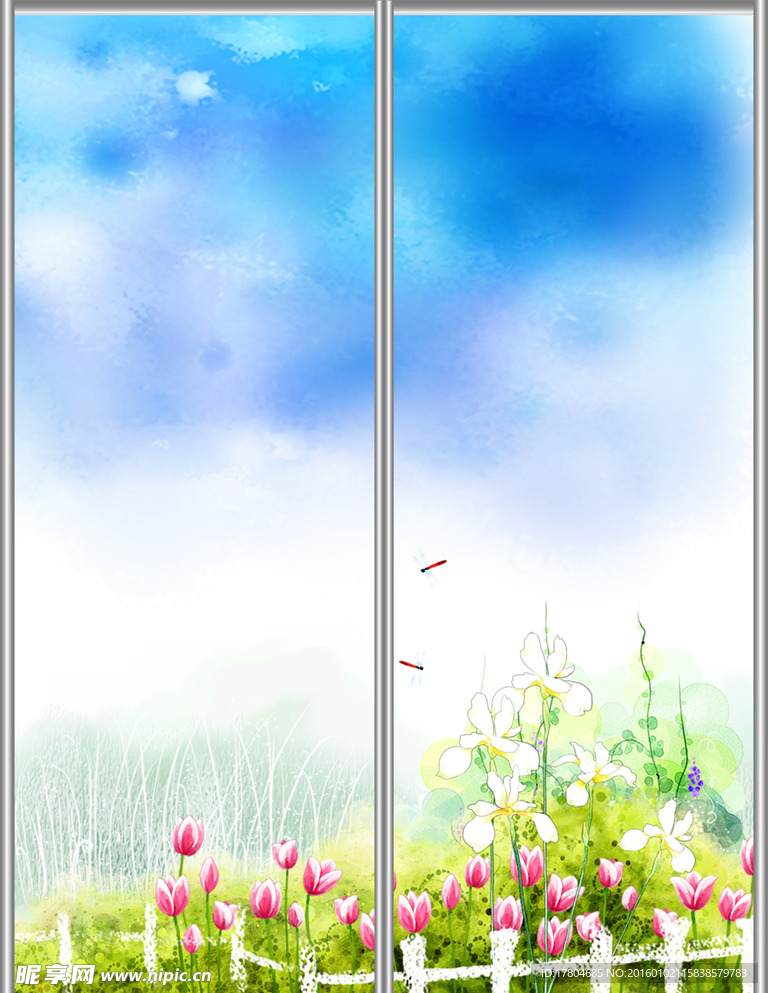 花纹移门