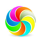 五彩缤纷的logo