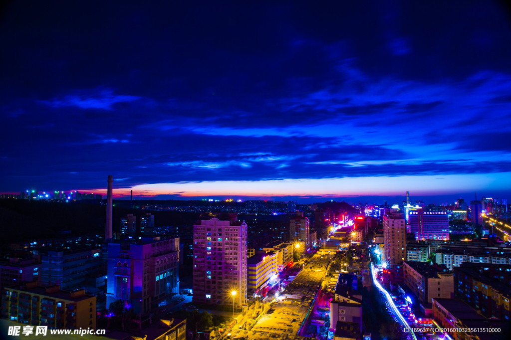 乌鲁木齐夜景