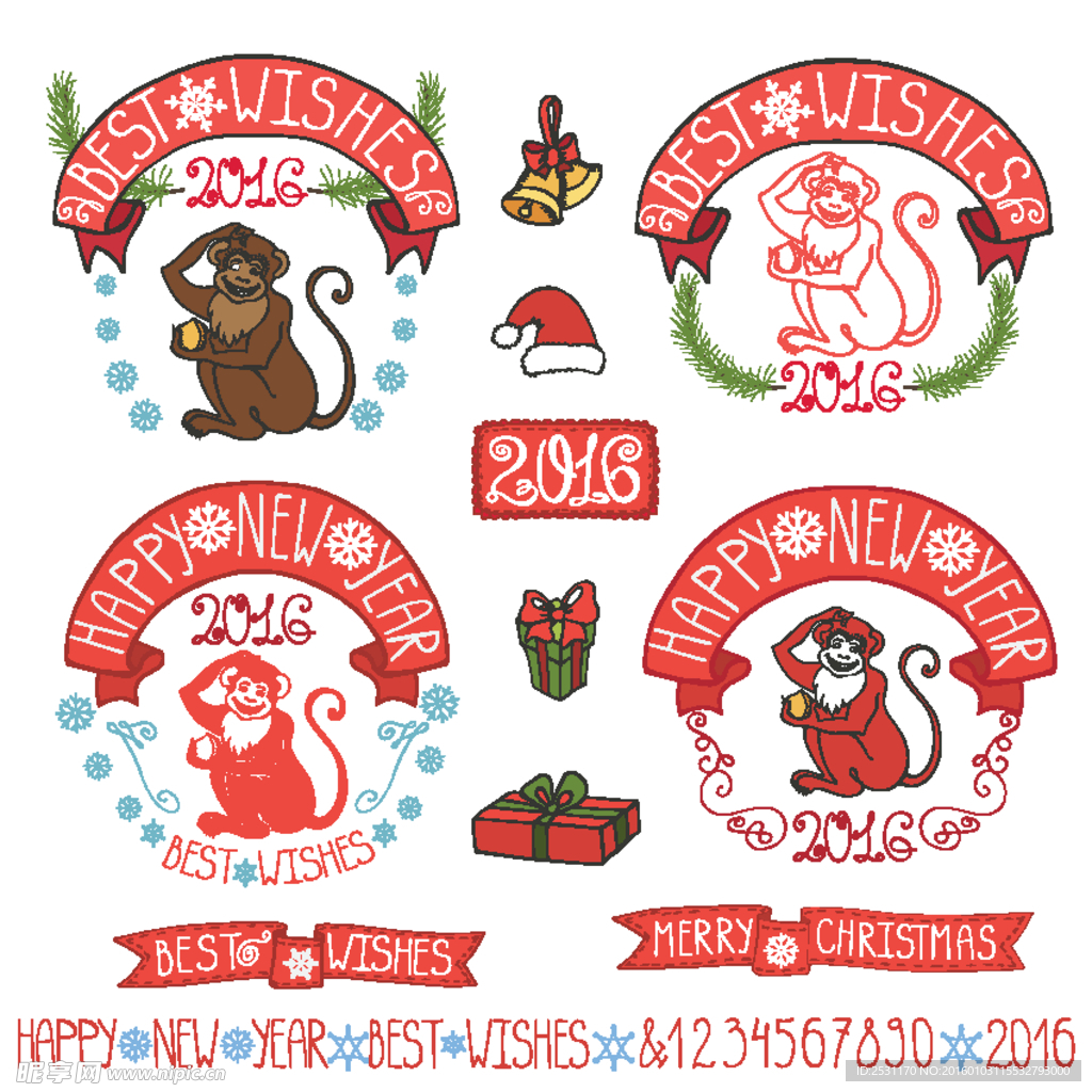 2016猴年设计