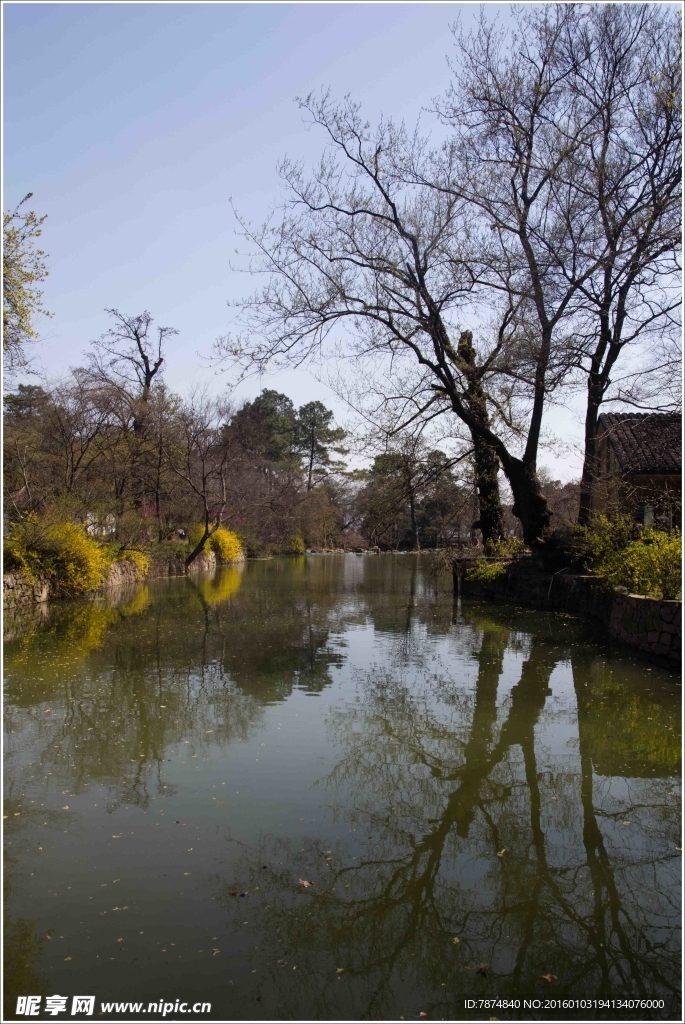 天平山风光
