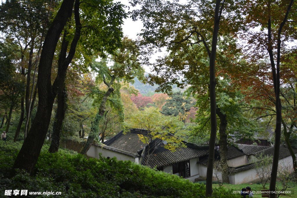 天平山风光