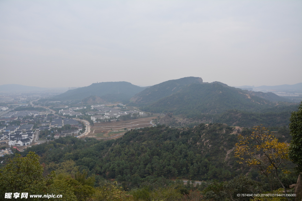 天平山风光