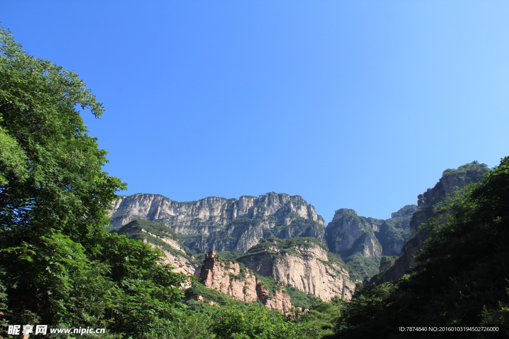 天平山风光