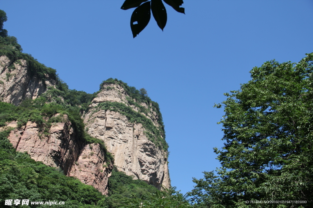 天平山风光