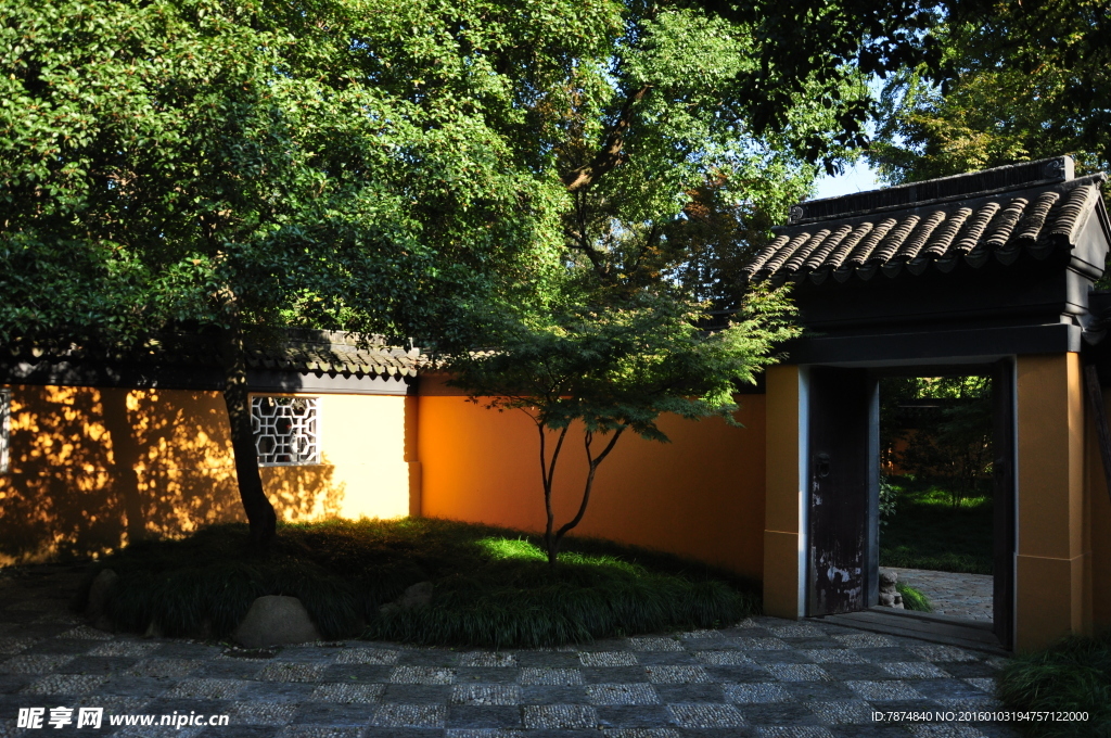 天平山风光