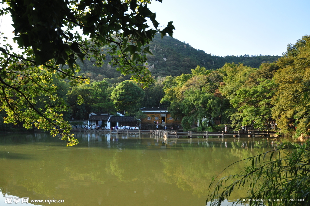 天平山风光