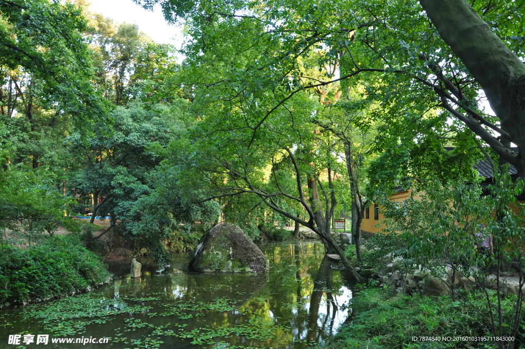 天平山风光