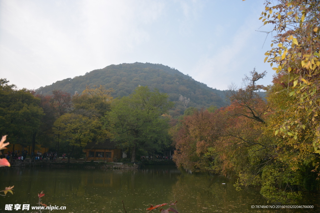 天平山风光
