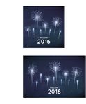 新年 2016 猴年  烟花