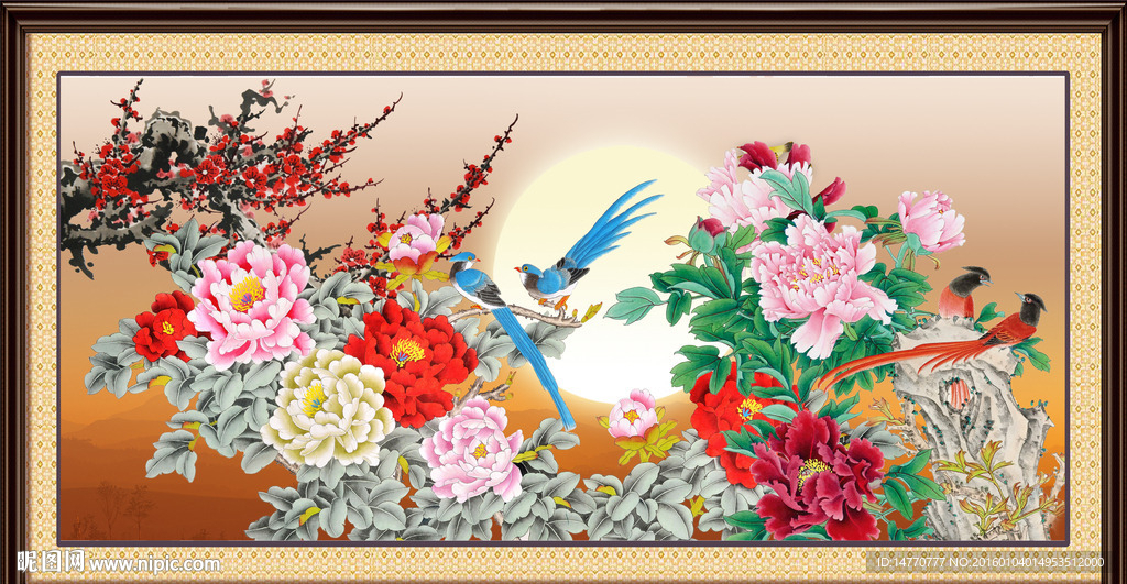 花好月圆 梅花