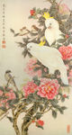 高清 中式 工笔 花鸟