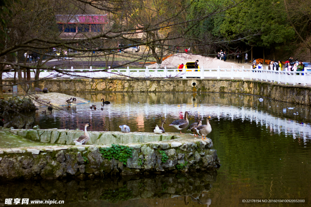 黔灵山公园一角