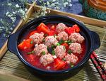 蕃茄丸子