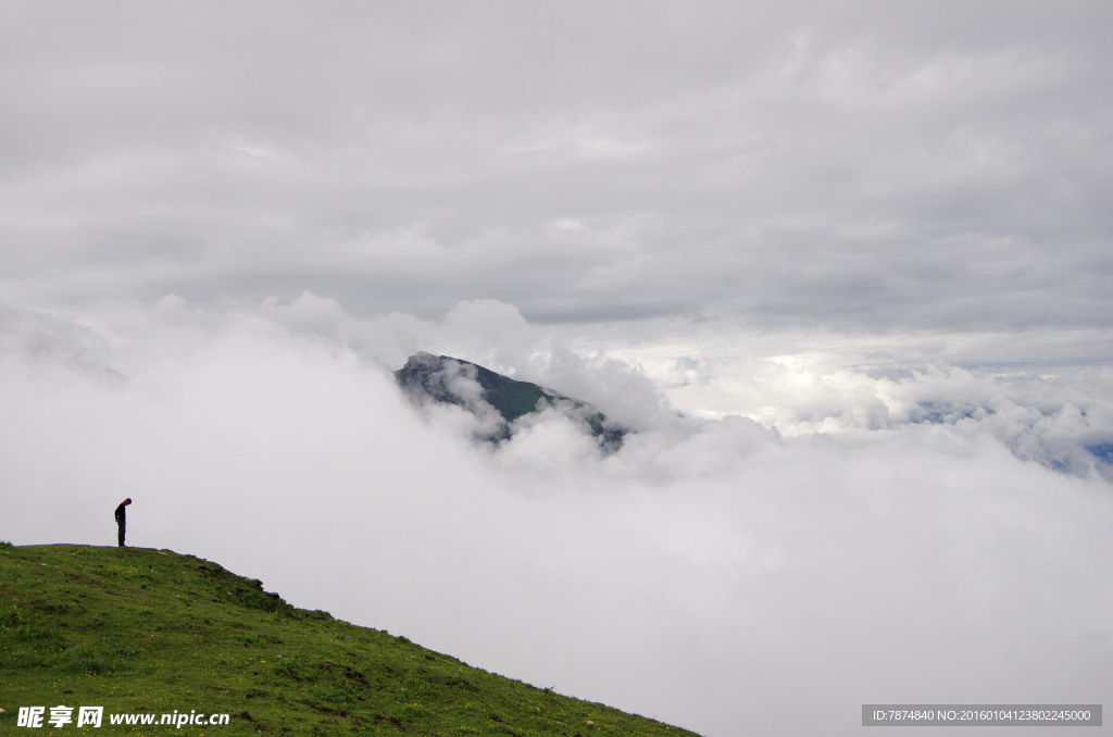 龙门山风光