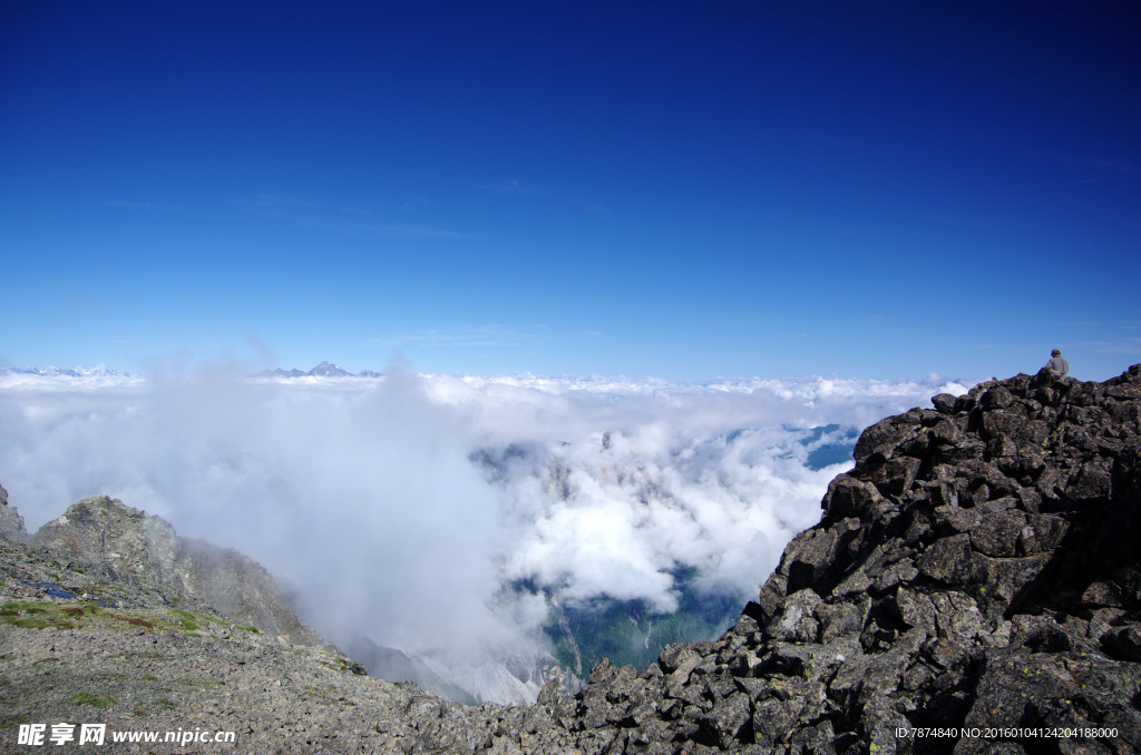 龙门山风光