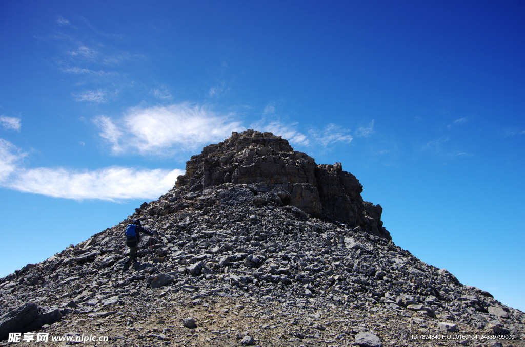 龙门山风光