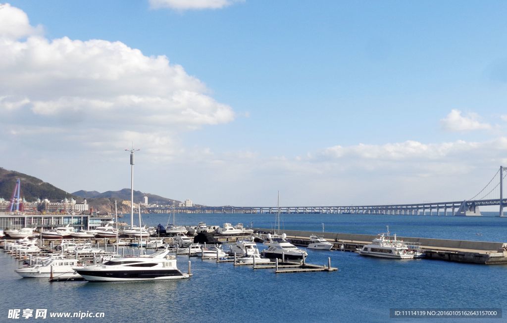 大连星海湾海滨风光