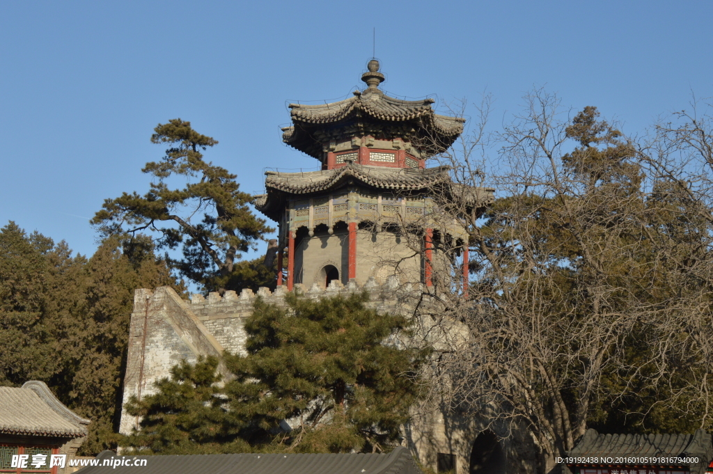 冬日颐和园