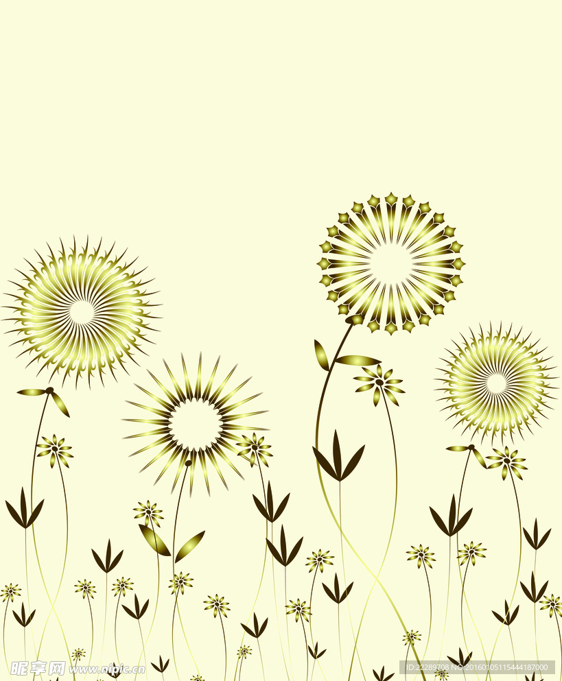 金色花草