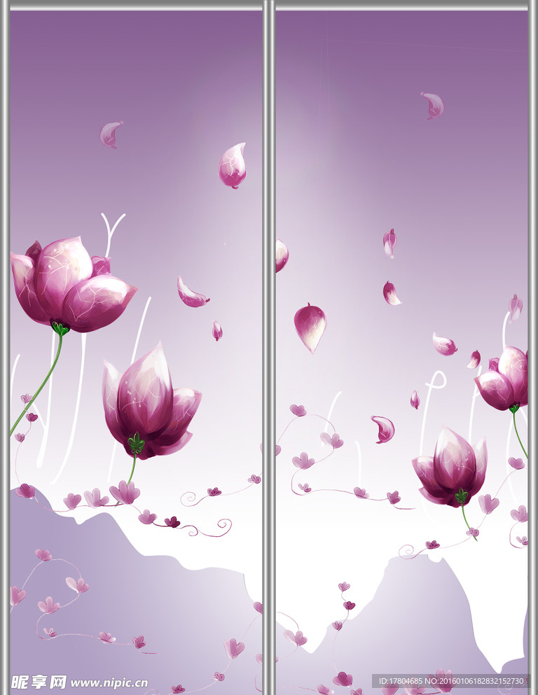 花纹移门