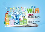 火车无线wifi广告