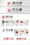 消火栓 灭火器 消防栓