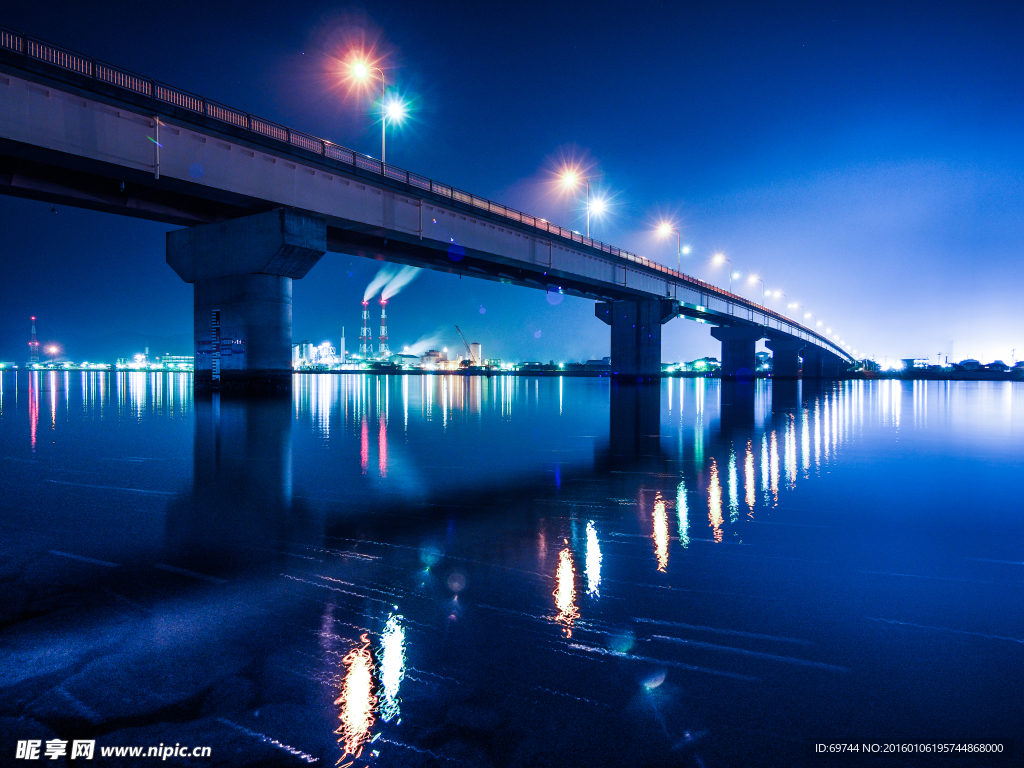 夜景大桥