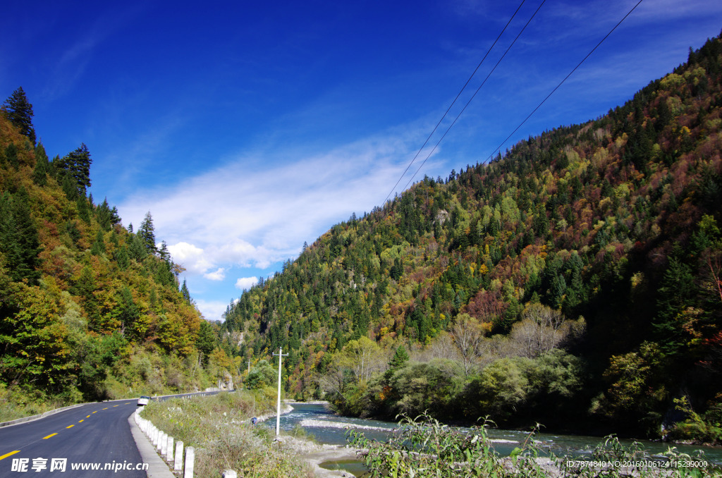 四川秋色