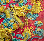 金龙雕刻图片