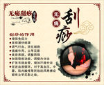 刮痧海报