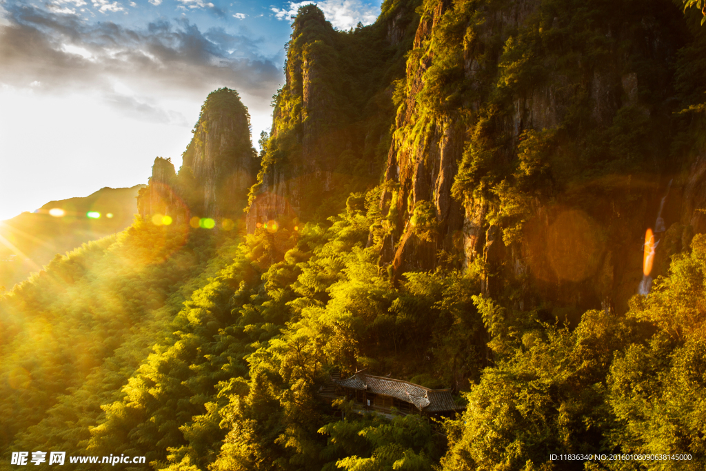 浙江遂昌南尖岩风景区