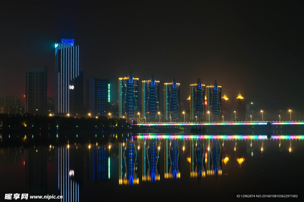 浑河大桥夜景