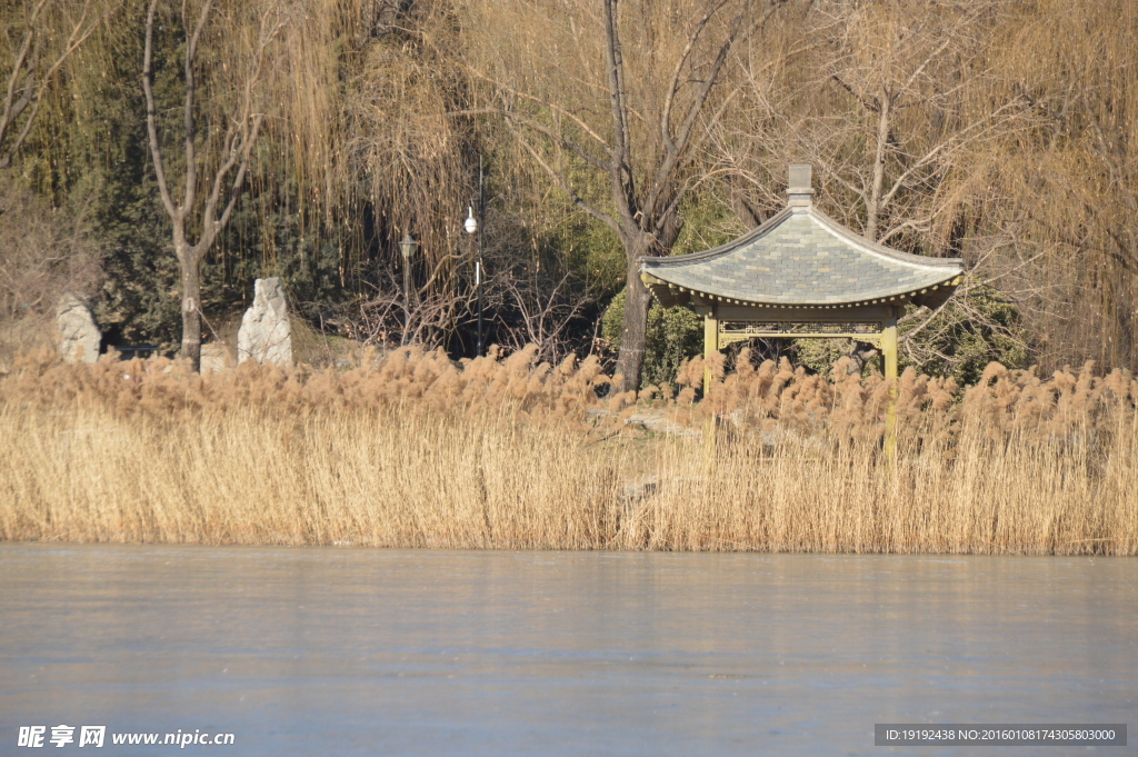 冰湖风景