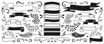 欧美复古手绘花纹banner