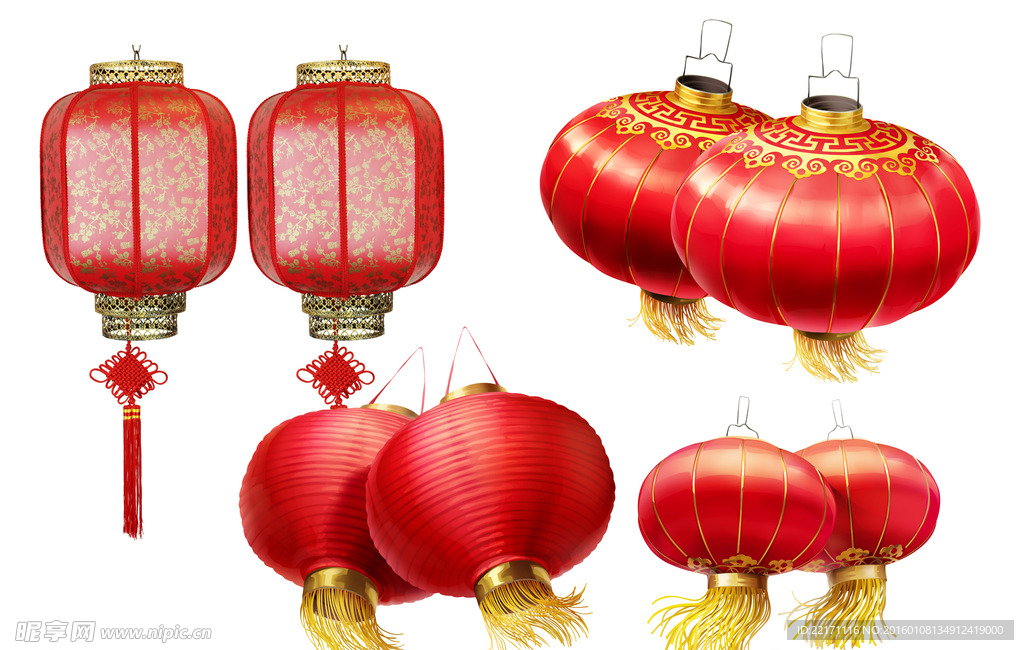 几组灯笼