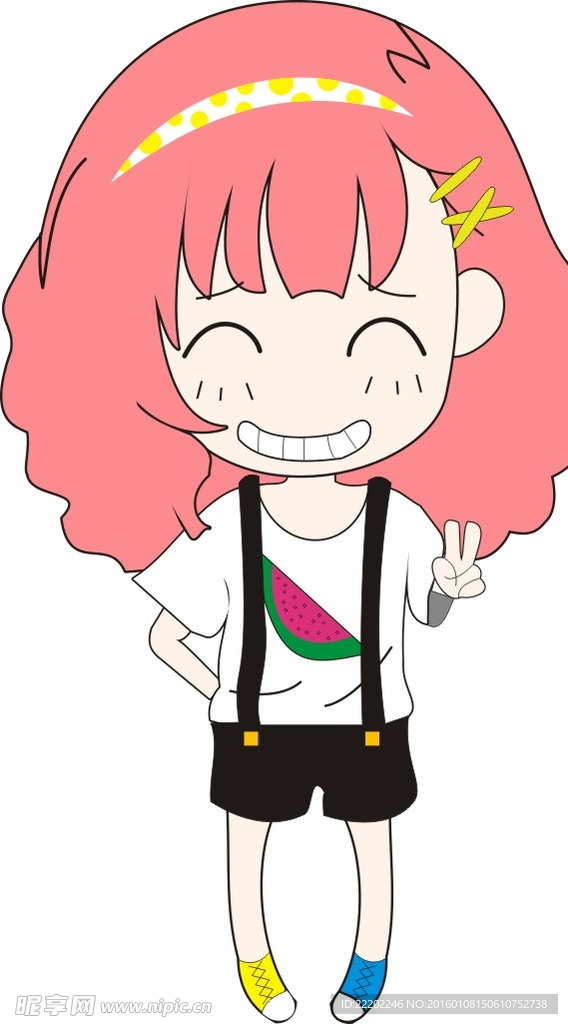 卡通女孩