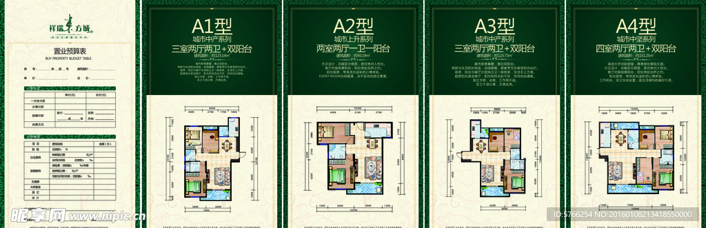 祥瑞东方城户型置业计划