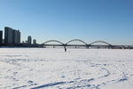 松花江雪景