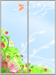 花纹移门