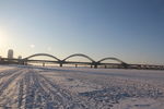 松花江雪景