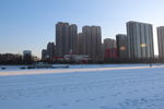 松花江雪景