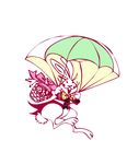 矢量卡通兔子印花图案