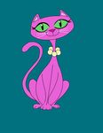 矢量卡通小猫印花图案